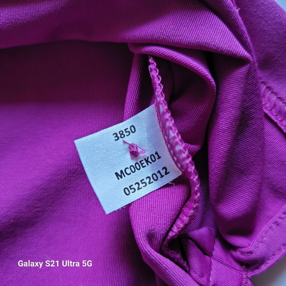 Peter Millar Summer Comfort Mens Golf Polo Logo 1961 Polo Horse Purple Size XL - Picture 7 of 7